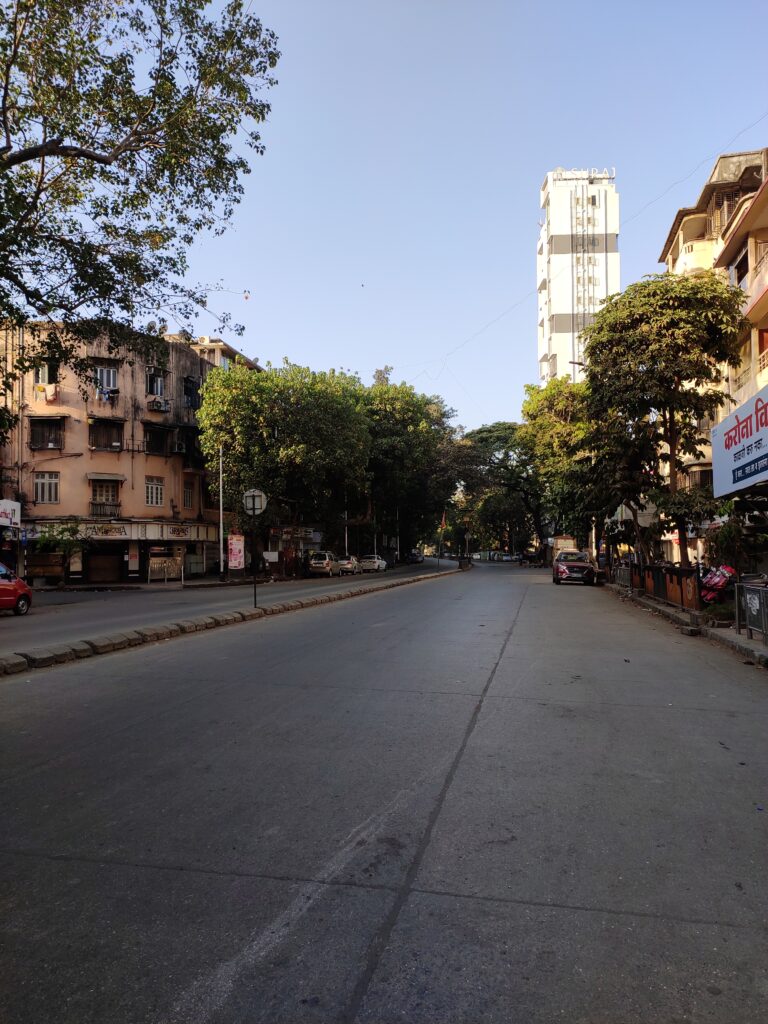 Janata Curfew - First Lockdown, Empty streets of Dadar 
